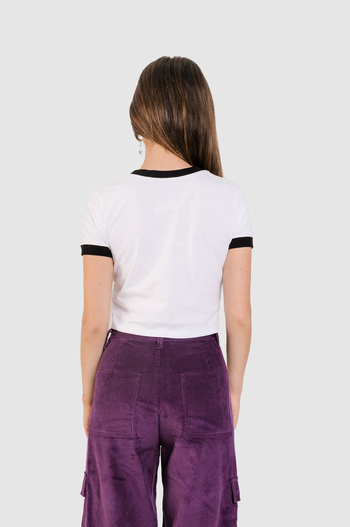 Polo Crop Mini Touch - Blanco POLOS NOW 