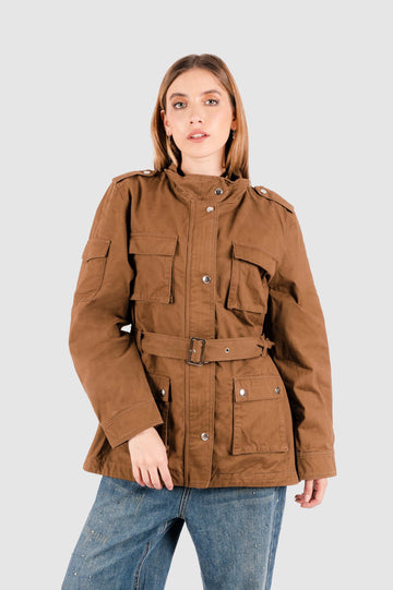 Parka Cargo Reid ABRIGOS NOW Marrón XS 