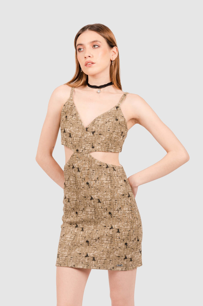 Vestido Cut Out Tinsley VESTIDOS NOW Verde XS 