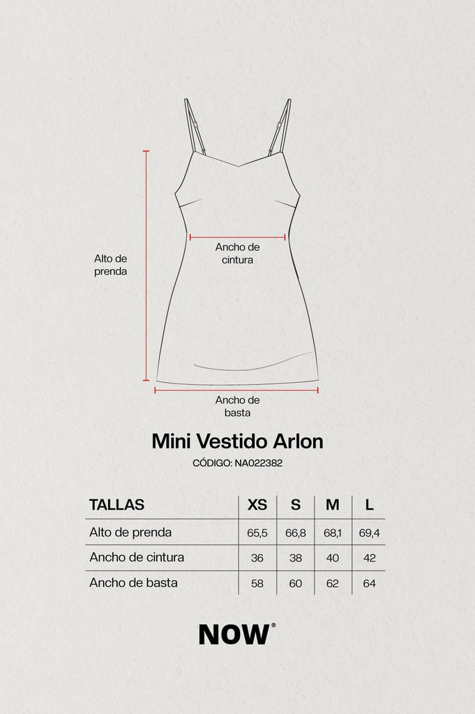 Mini Vestido Arlon VESTIDOS NOW 
