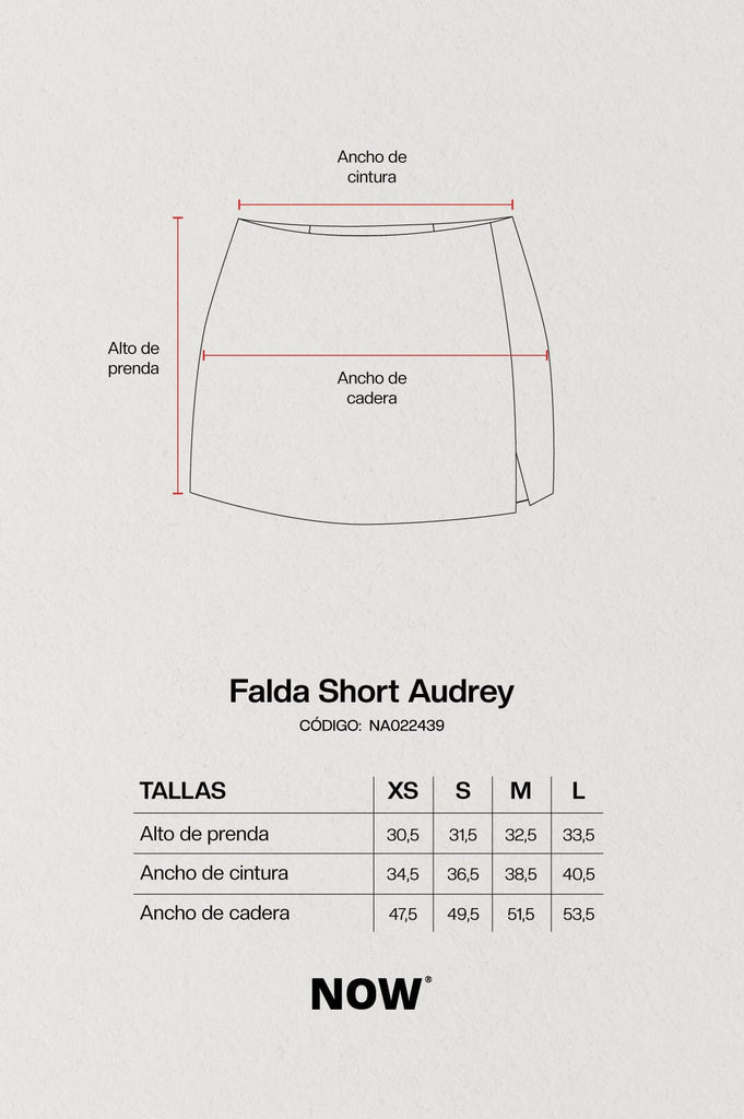 Falda Short Audrey FALDAS NOW 