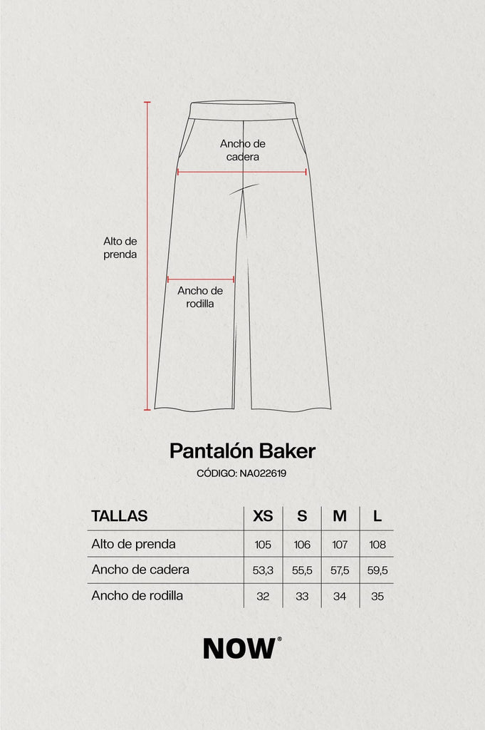 Pantalón Baker PANTALONES NOW 