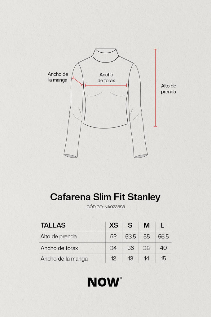 Cafarena Slim Fit Stanley BLUSAS NOW 