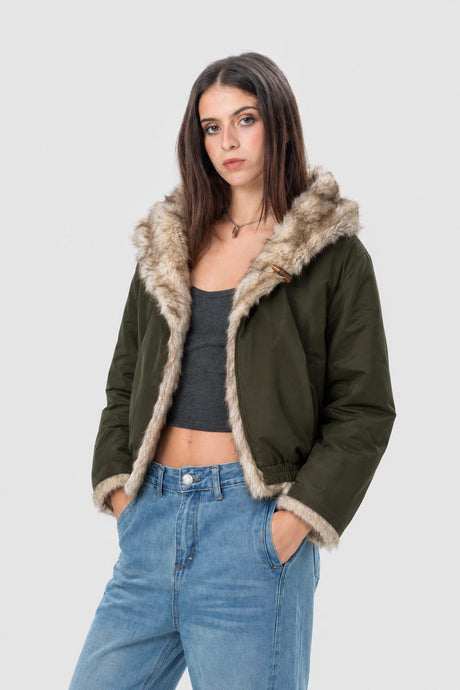 Casaca Regular Fit Boe CASACAS NOW Verde XS 