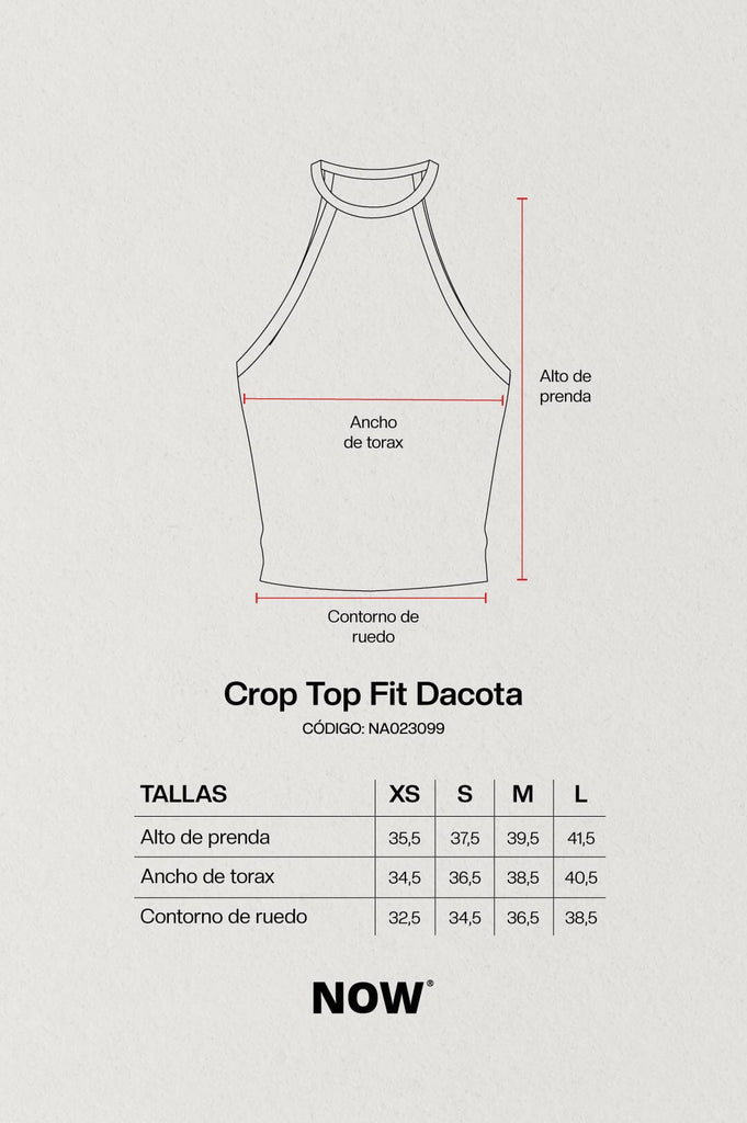 Crop Top Fit Dacota CROPTOPS NOW 