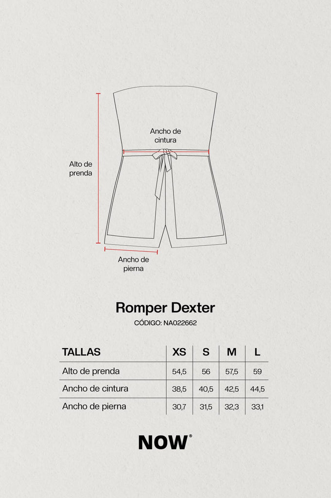 Romper Dexter ENTERIZOS NOW 