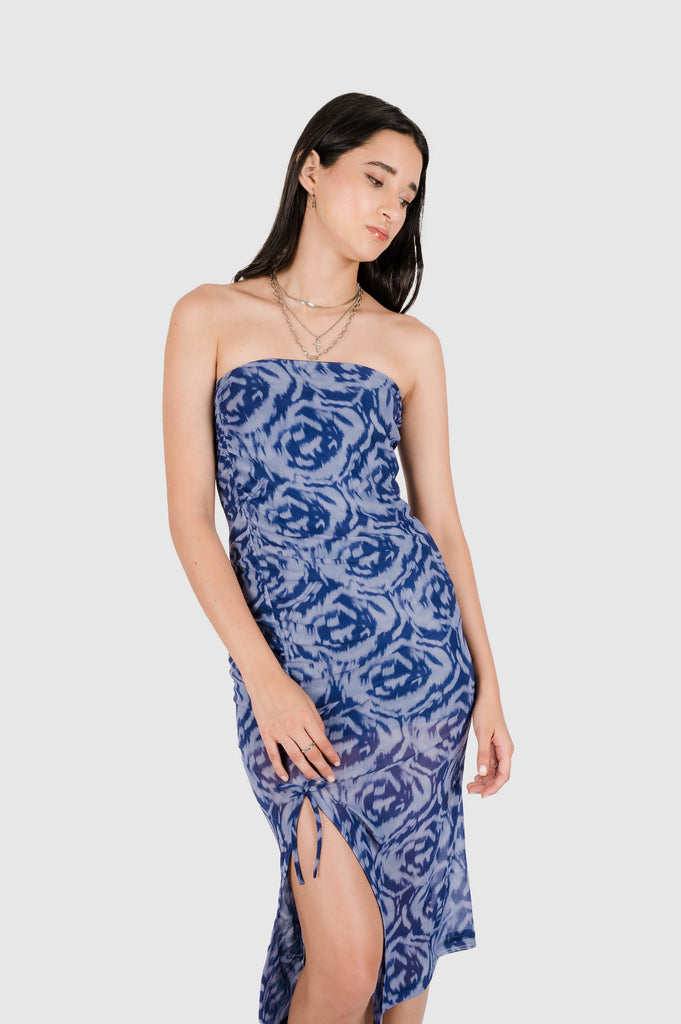 Maxi Vestido Evigan VESTIDOS NOW Azul XS 