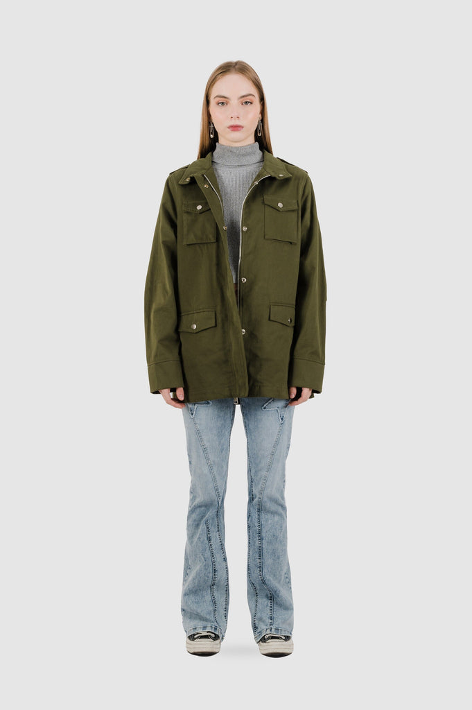 Parka Cargo Crawley ABRIGOS NOW Verde XS 