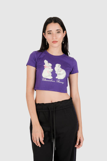 Polo Crop Rops POLOS NOW Morado XS 