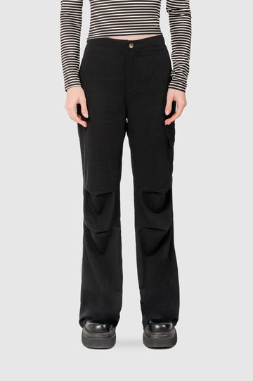 Pantalòn Recto Fit Wenham PANTALONES NOW Negro XS 