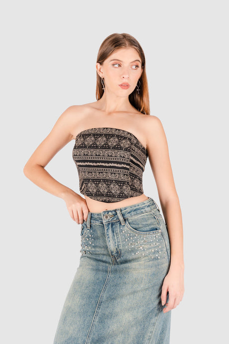 Blusa Crop Aura BLUSAS NOW 