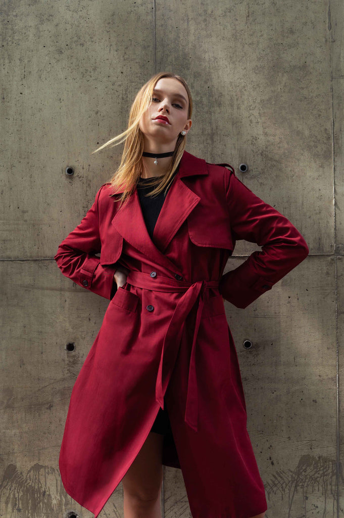 Gabardina Over Fit Dival ABRIGOS NOW 