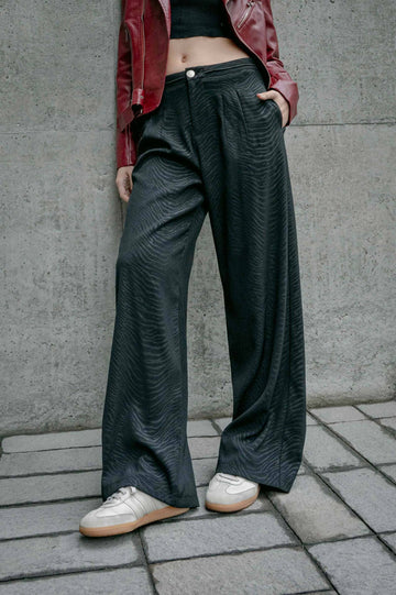 Pantalón Tailoring Wide Leg Keley - Negro PANTALONES NOW Peru 