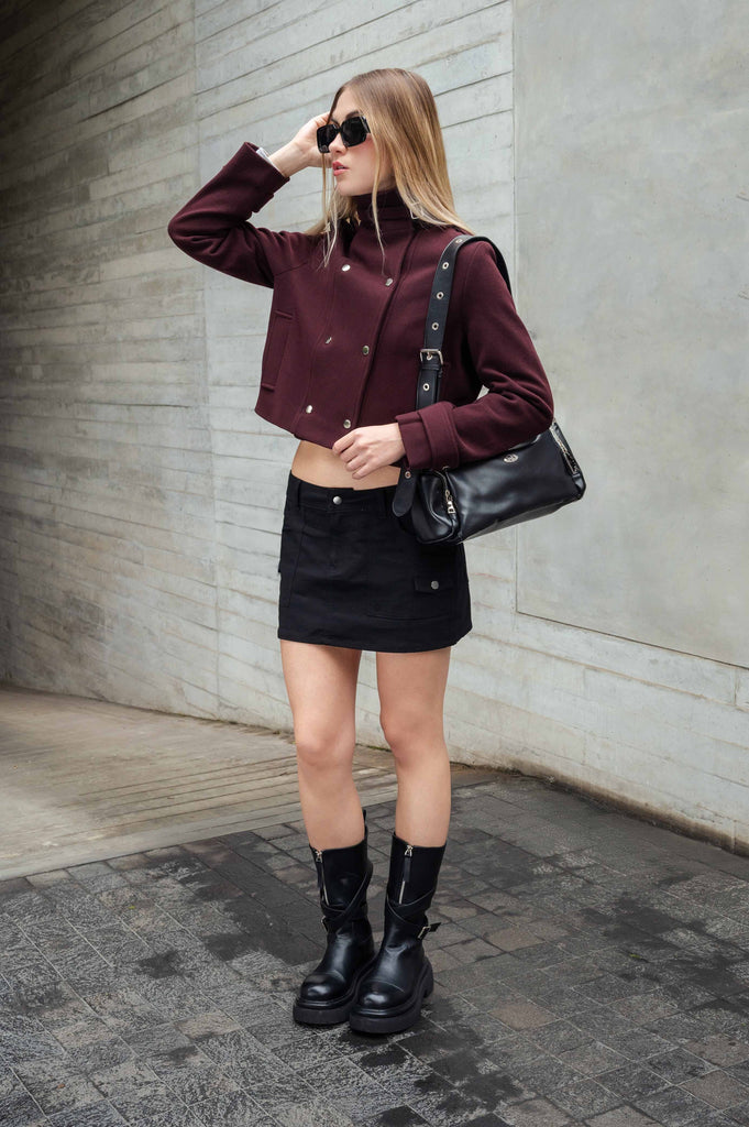 Casaca Crop Fit Alfred CASACAS NOW 