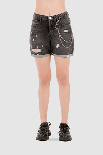 Short Denim Tannis SHORTS NOW Negro 24 