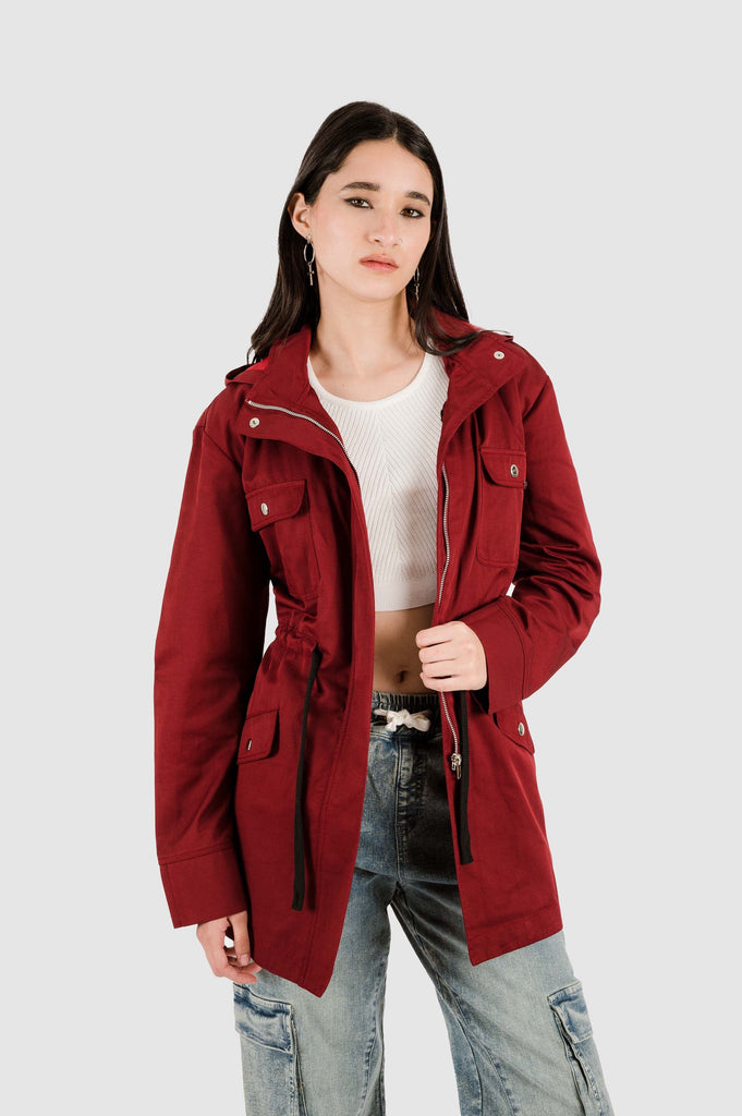 Parka Cargo Udine ABRIGOS NOW Rojo S 