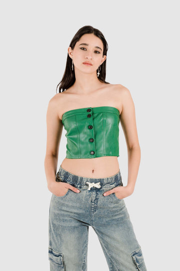 Croptop Molly CROPTOPS NOW Verde S 