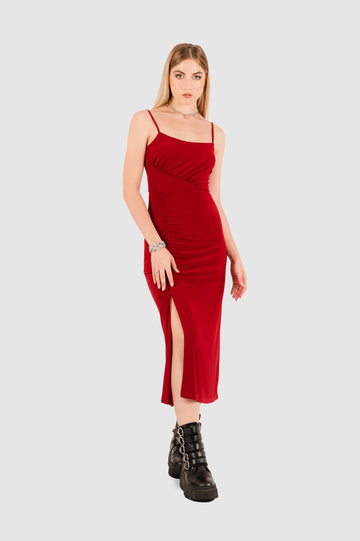 Maxi Vestido Getz VESTIDOS NOW Rojo XS 