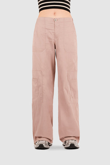 Pantalón Parachute Dynevor PANTALONES NOW Rosado XS 