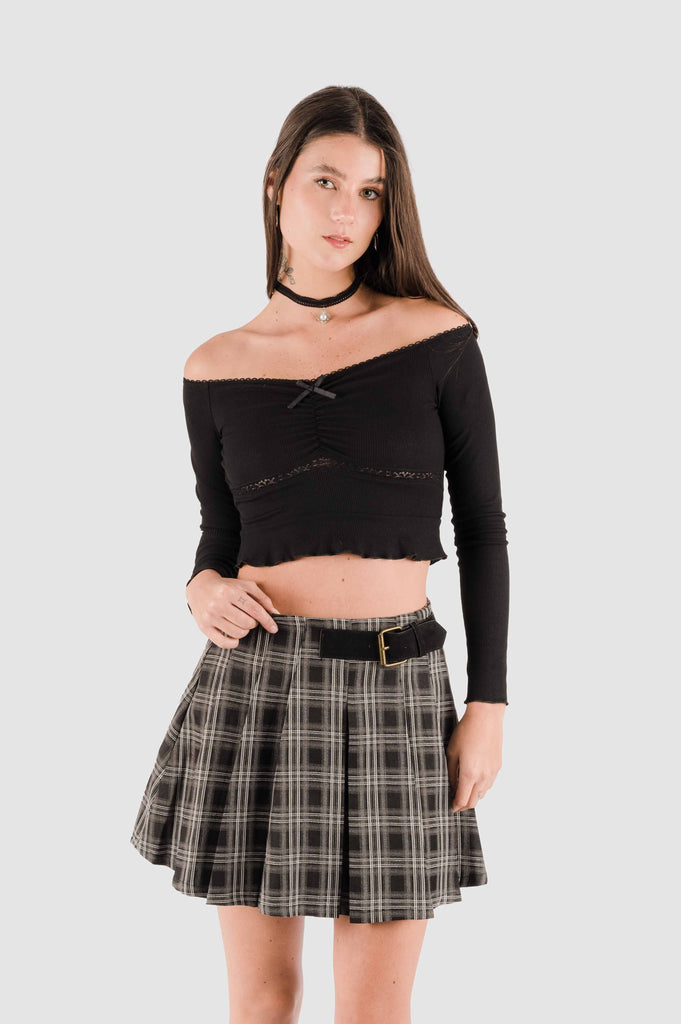 Croptop Kory CROPTOPS NOW Negro XS 