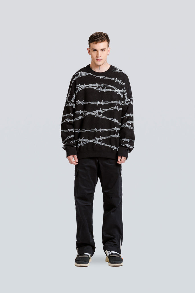 Crewneck tejido Wire - Perla CHOMPAS NOW 