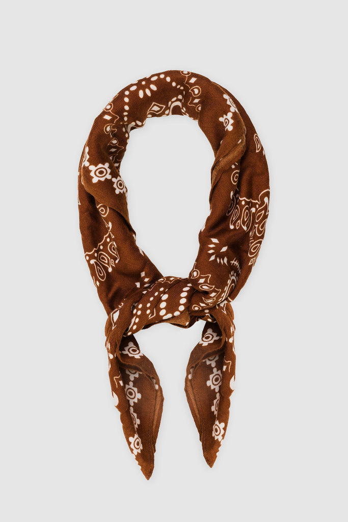 Bandana Scripp BUFANDAS NOW Marrón 