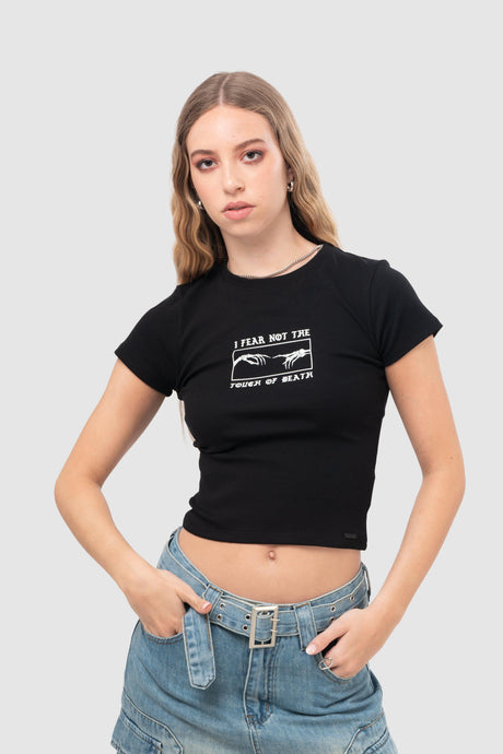 Polo Baby Tee Touch POLOS NOW Negro XS 