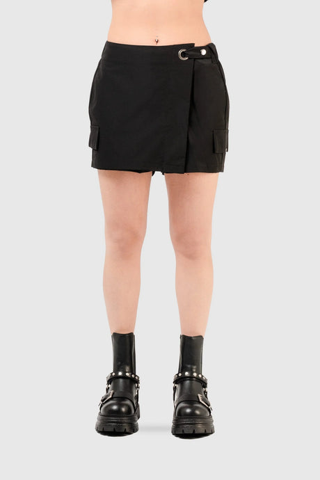 Falda Short Moom Fit Logan FALDAS NOW Negro XS 