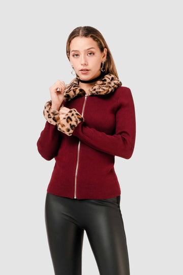 Casaca Fit Chloe CASACAS NOW Vino S 