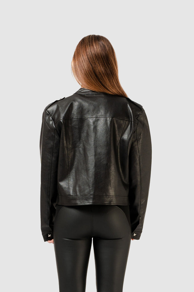 Casaca Cuero Spike CASACAS NOW 