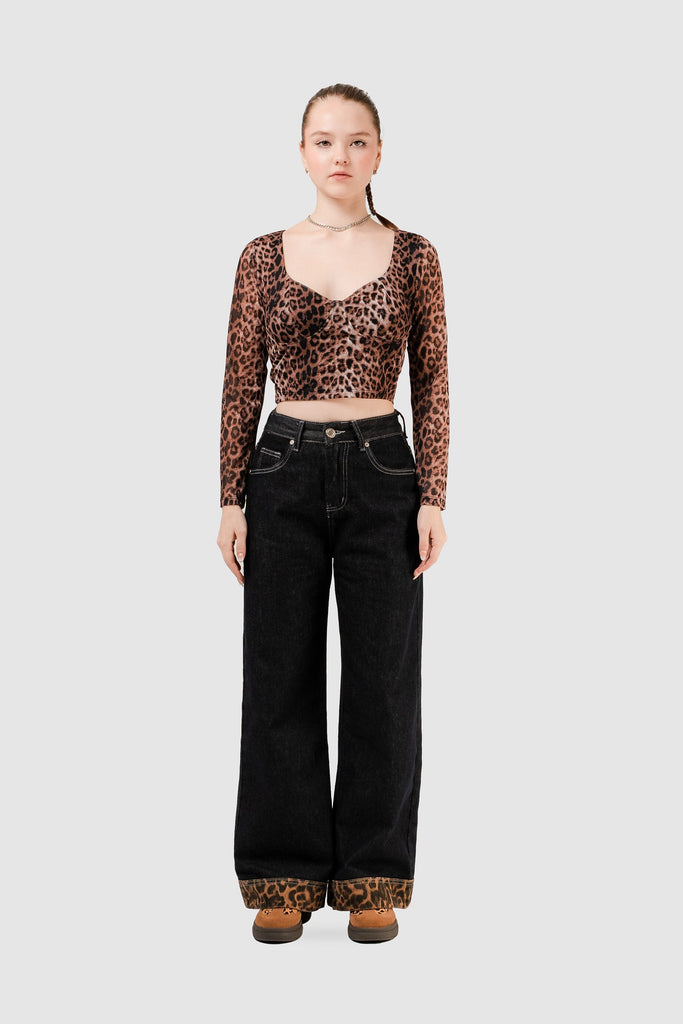 Pantalón Denim Kendall PANTALONES NOW Azul S 