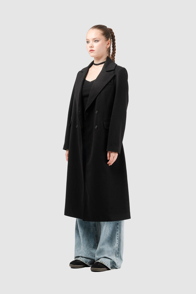 Abrigo Oversize Fit Tory ABRIGOS NOW Negro XS 