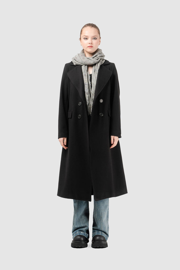 Abrigo Regular Fit Meg ABRIGOS NOW Negro XS 