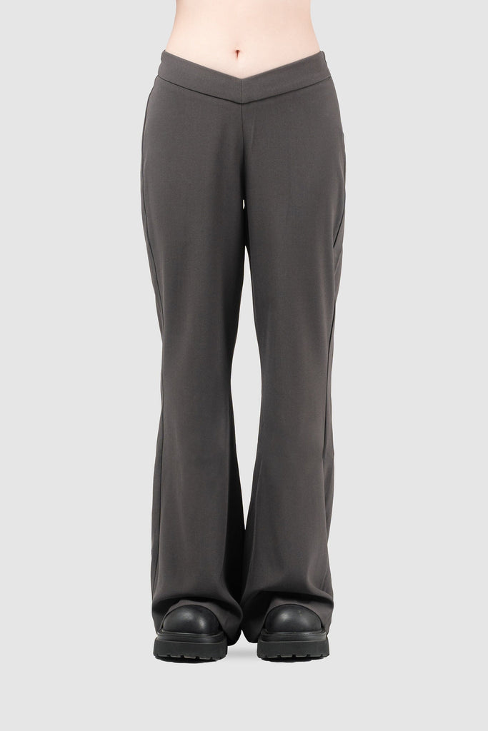 Pantalón Flare Fit Deion PANTALONES NOW Gris XS 