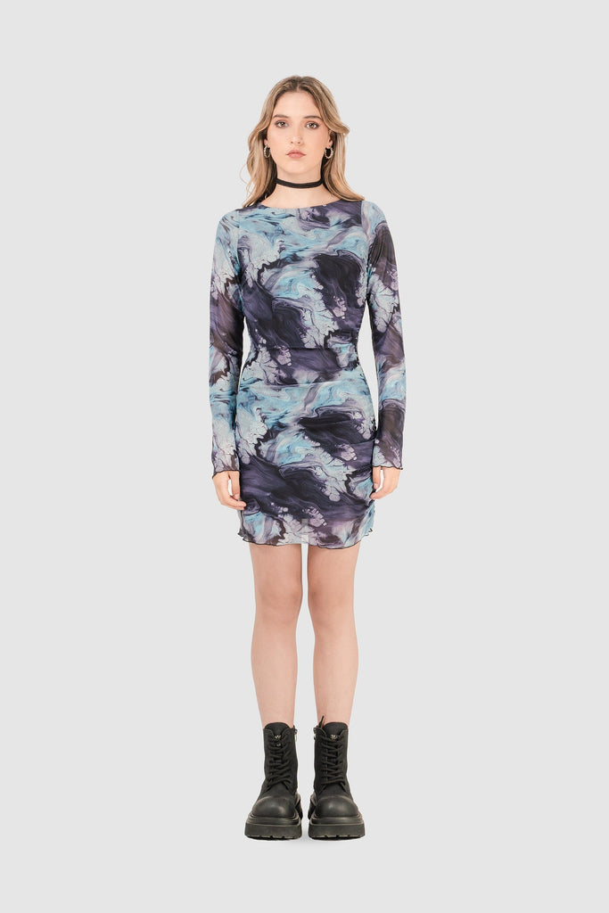 Mini Vestido Chad VESTIDOS NOW Celeste XS 