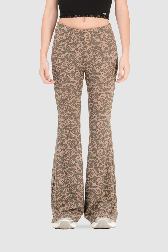 Pantalón Flare Fit Regil PANTALONES NOW Verde Oscuro XS 