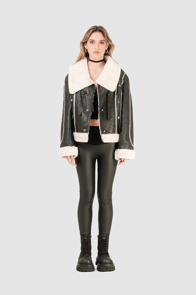 Casaca Cuero Agmes CASACAS NOW 