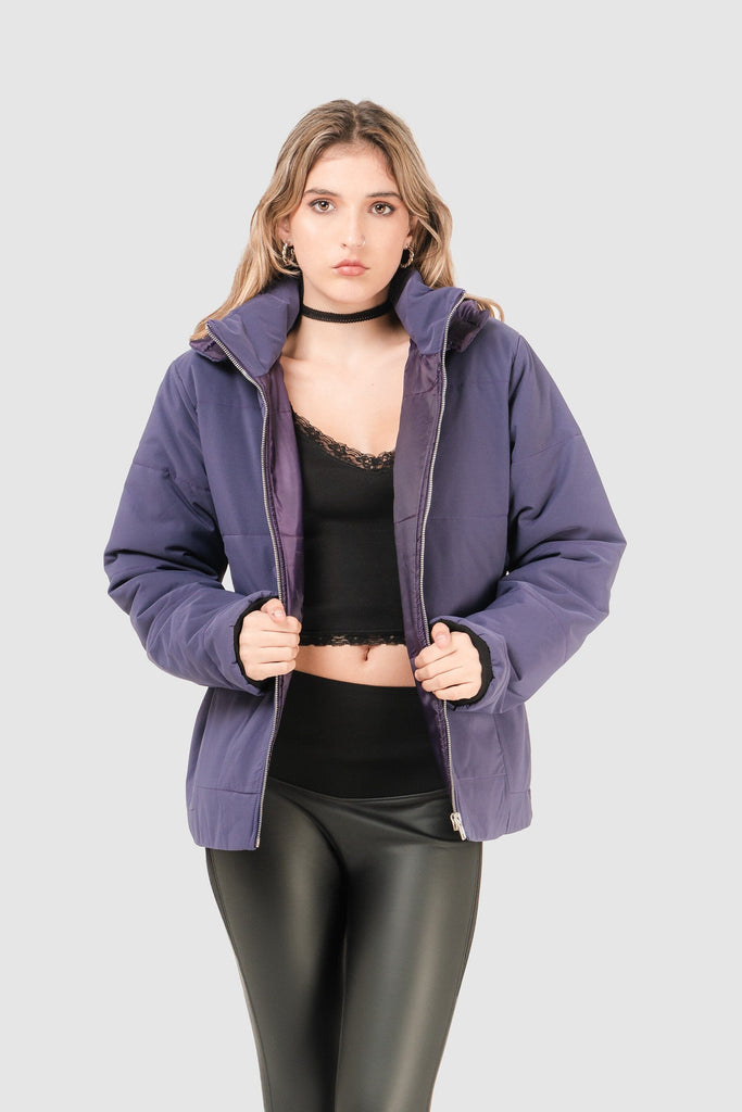 Casaca Reglar Fit Dann CASACAS NOW Morado XS 
