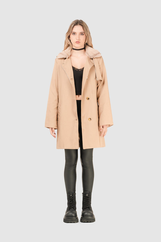 Gabardina Regular Fit Kenia ABRIGOS NOW 