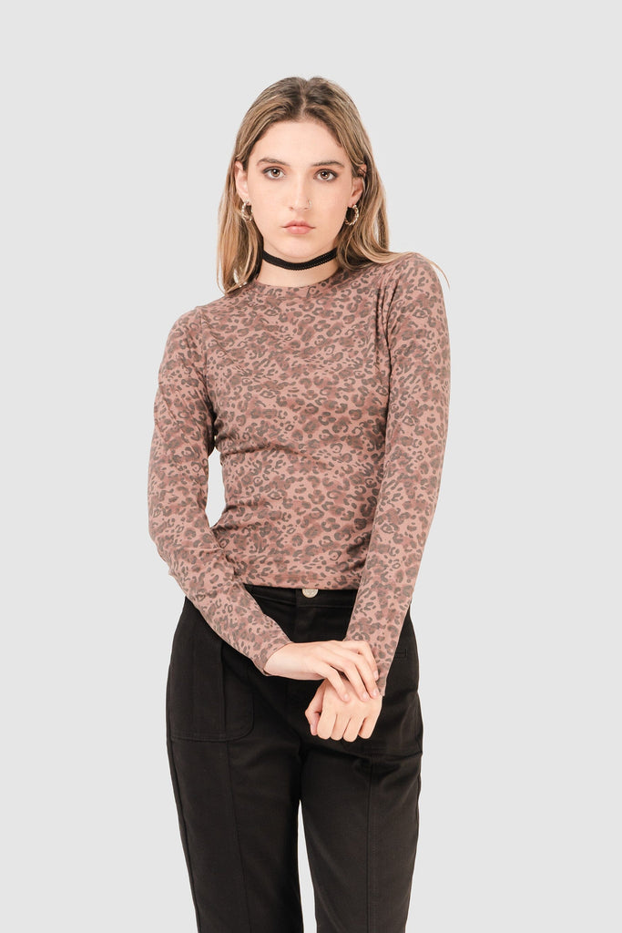 Top Slim Fit Cromarty CROPTOPS NOW Marron Claro XS 
