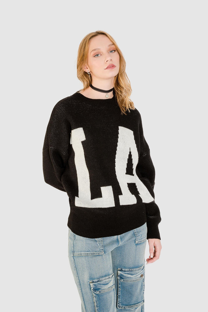 Chompa Oversize Holly CHOMPAS NOW Negro XS 