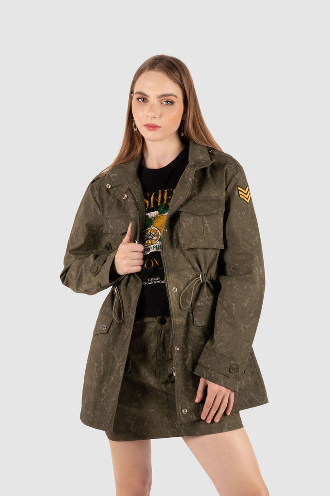 Parka Cargo Atma ABRIGOS NOW Verde XS 