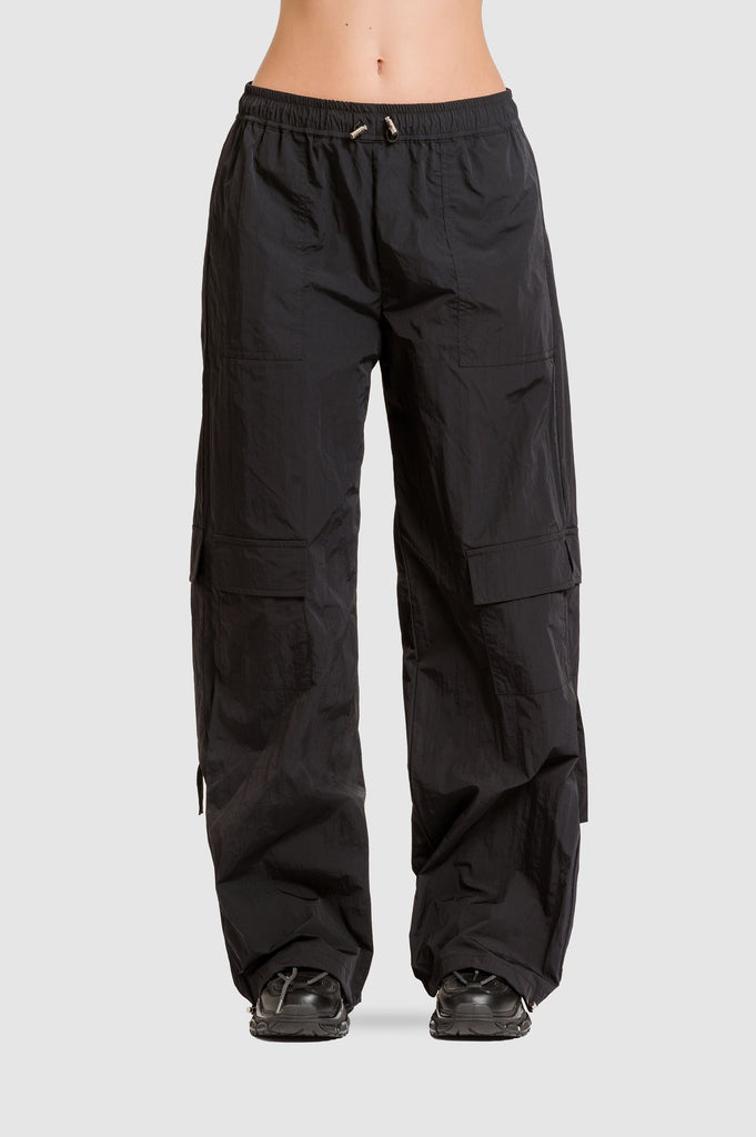 Pantalón Parachute Cargo Sanya PANTALONES NOW XS Negro 