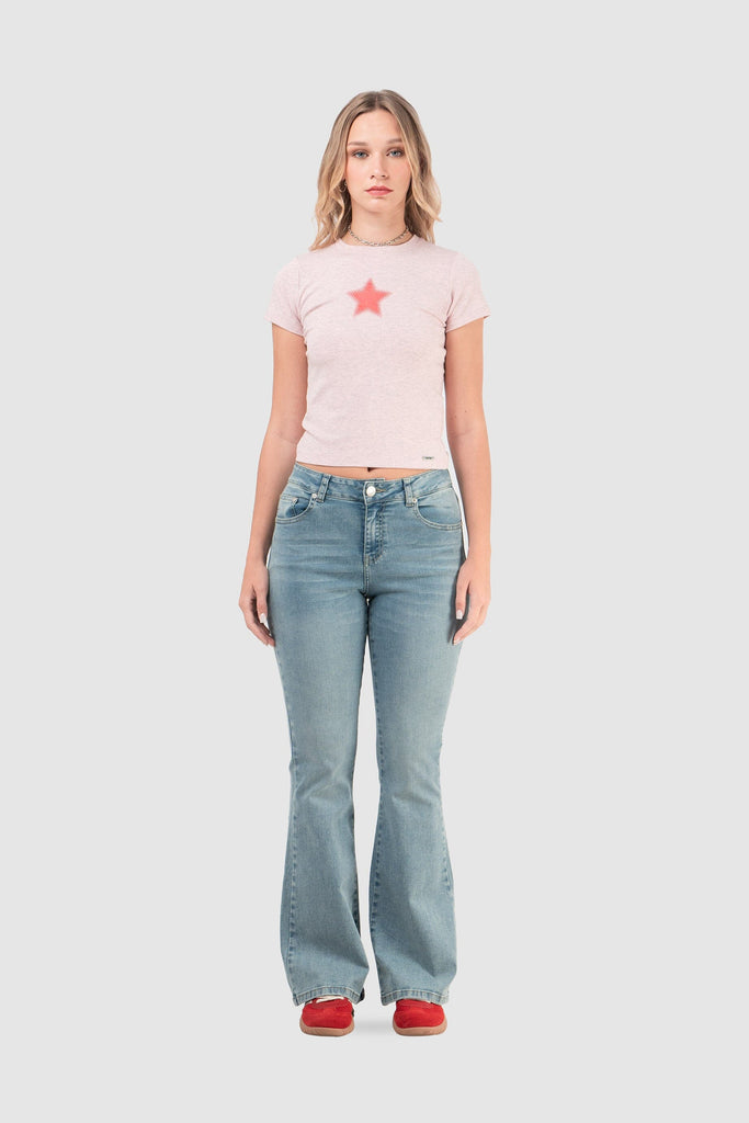 Polo Baby Tee Storni POLOS NOW Rosado Claro XS 