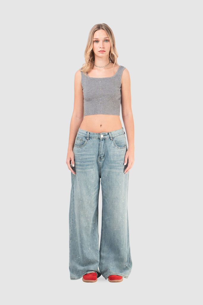 Bividi Slim Source CROPTOPS NOW Melange XS 