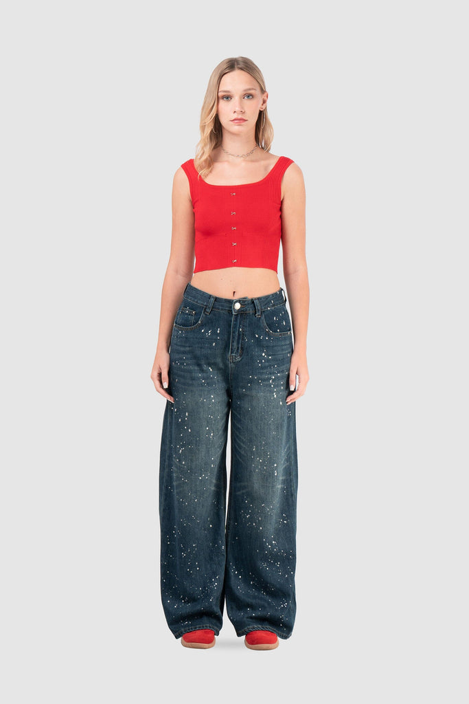 Bividi Slim Source CROPTOPS NOW Rojo XS 