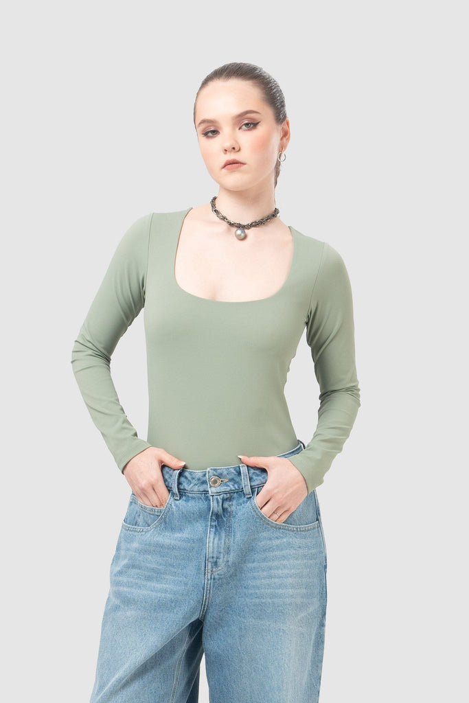 Body Slim Fit Lewis BODYSUITS NOW Verde S 
