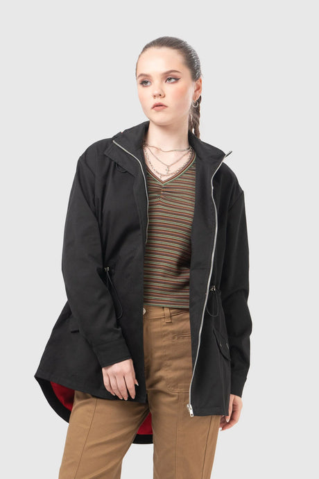 Parka Regular Fit Mark ABRIGOS NOW Negro XS 