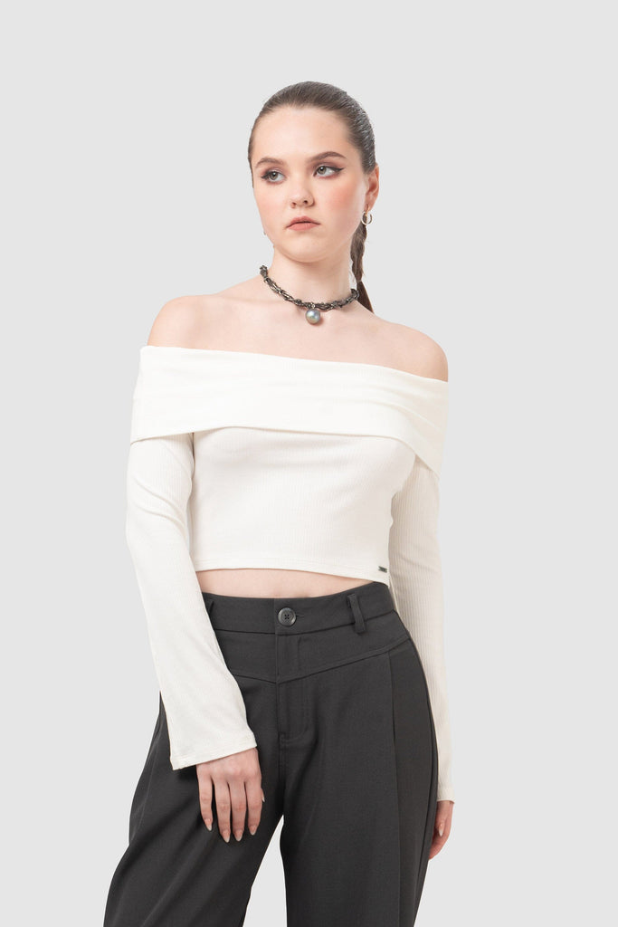 Top Off Shoulder Rafe CHOMPAS NOW Perla XS 