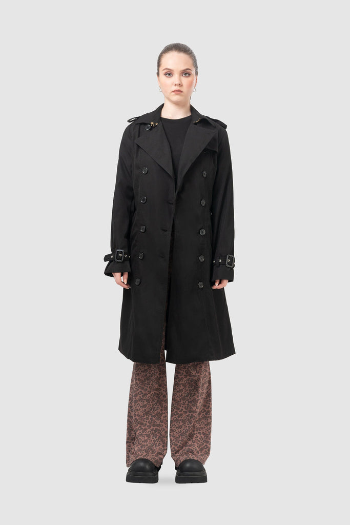 Gabardina Kenen ABRIGOS NOW Negro XS 